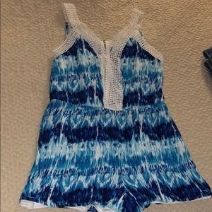 Blue Romper